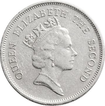 1 доллар 1987-1992 Гонконг