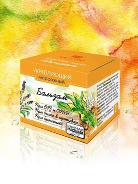 Бальзам массажный укрепляющий