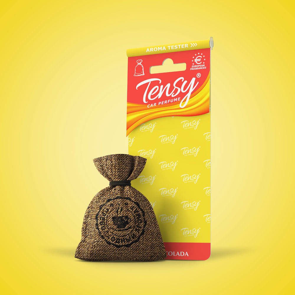 Ароматизатор "Tensy" мешочек с шнурком Пина Колада (12шт/бл)