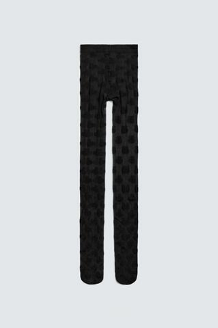 ZARA HARRY LAMBERT X DISNEY КОЛГОТКИ С ПРИНТОМ МИККИ МАУС, ЧЕРНЫЙ