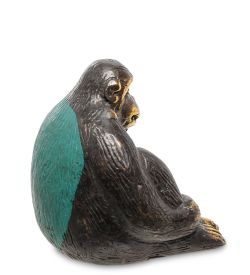 Decor and Gift 24-013 Фигура «Горилла» бронза (о.Бали) малая