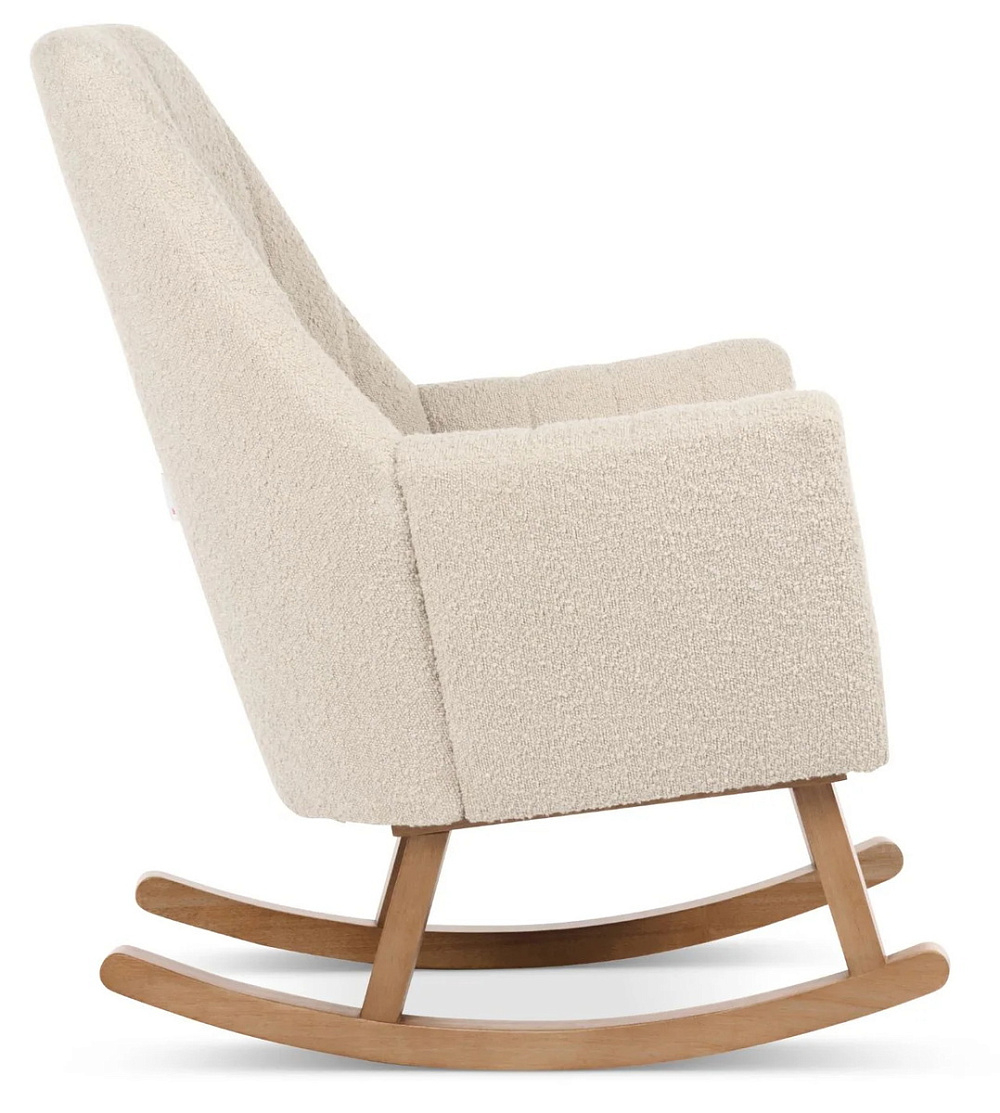 Кресло-качалка Tutti Bambini Jonah Luxe с пуфом для ног Mushroom