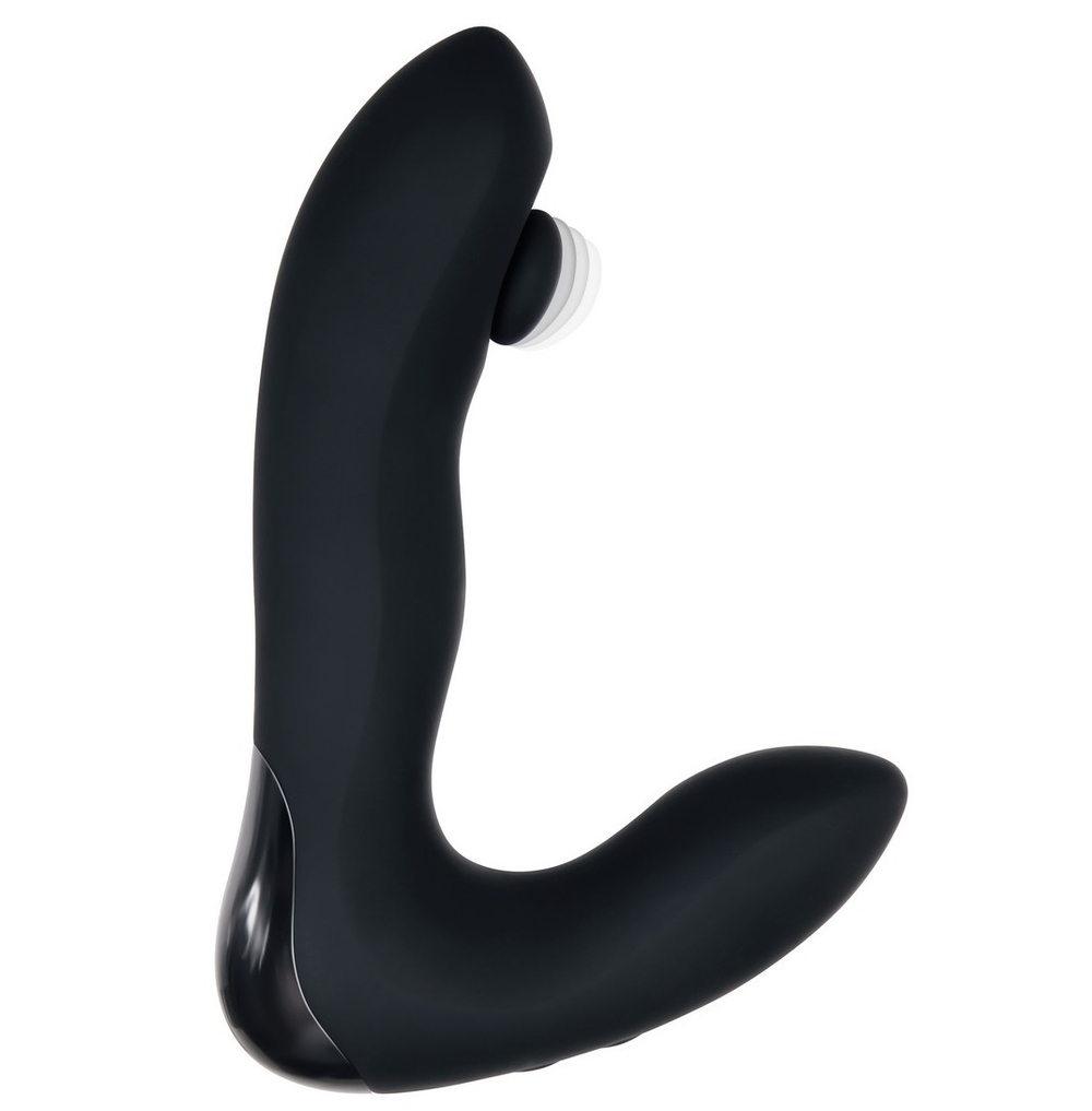 Вибромассажер простаты с постукиванием и пультом ДУ Zero Tolerance Tap It