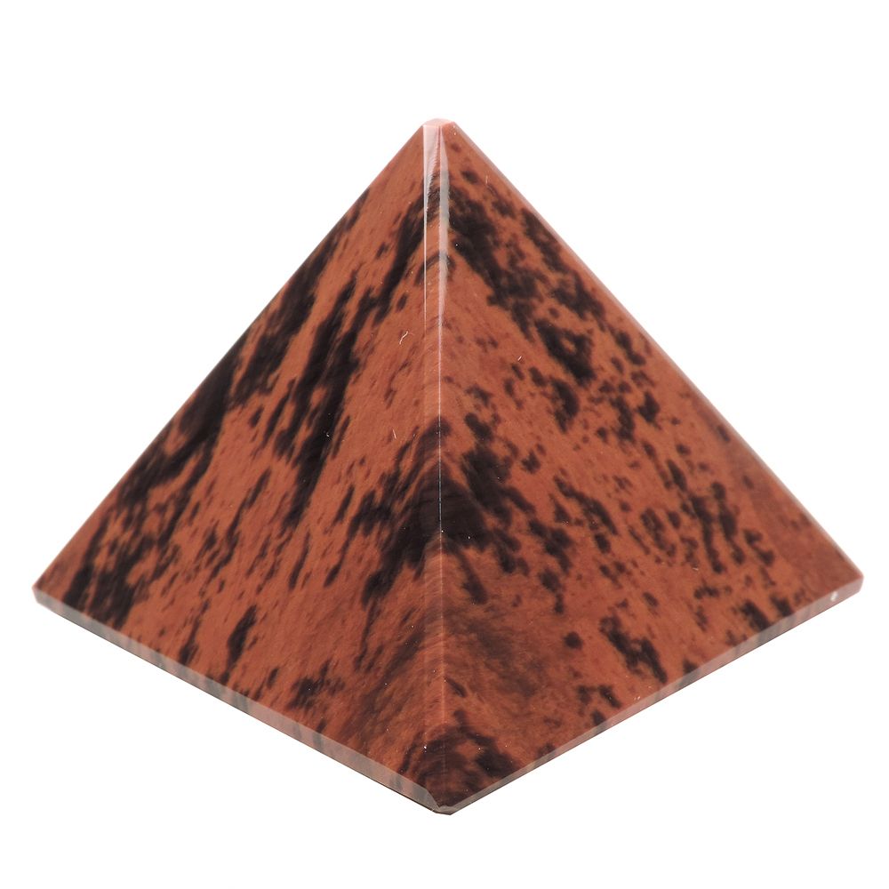 Пирамида 40мм обсидиан &quot;махагони&quot; 45.0