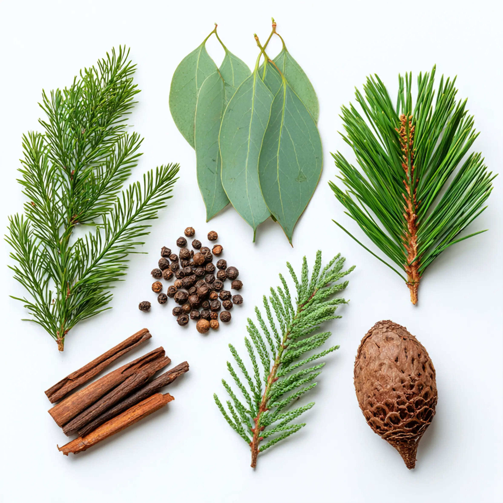 Снежный лес