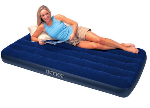 Надувной матрас Intex Classic Downy Bed, 120x191x22 см.