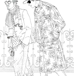 LOOK. Coloring Book
