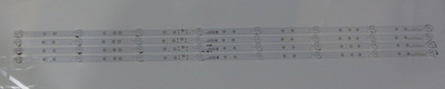 TPV-50ES28-3030-0D35-4x8-20190920 комплект подсветки PHILIPS 50PUS7605/60 (4 линейки)