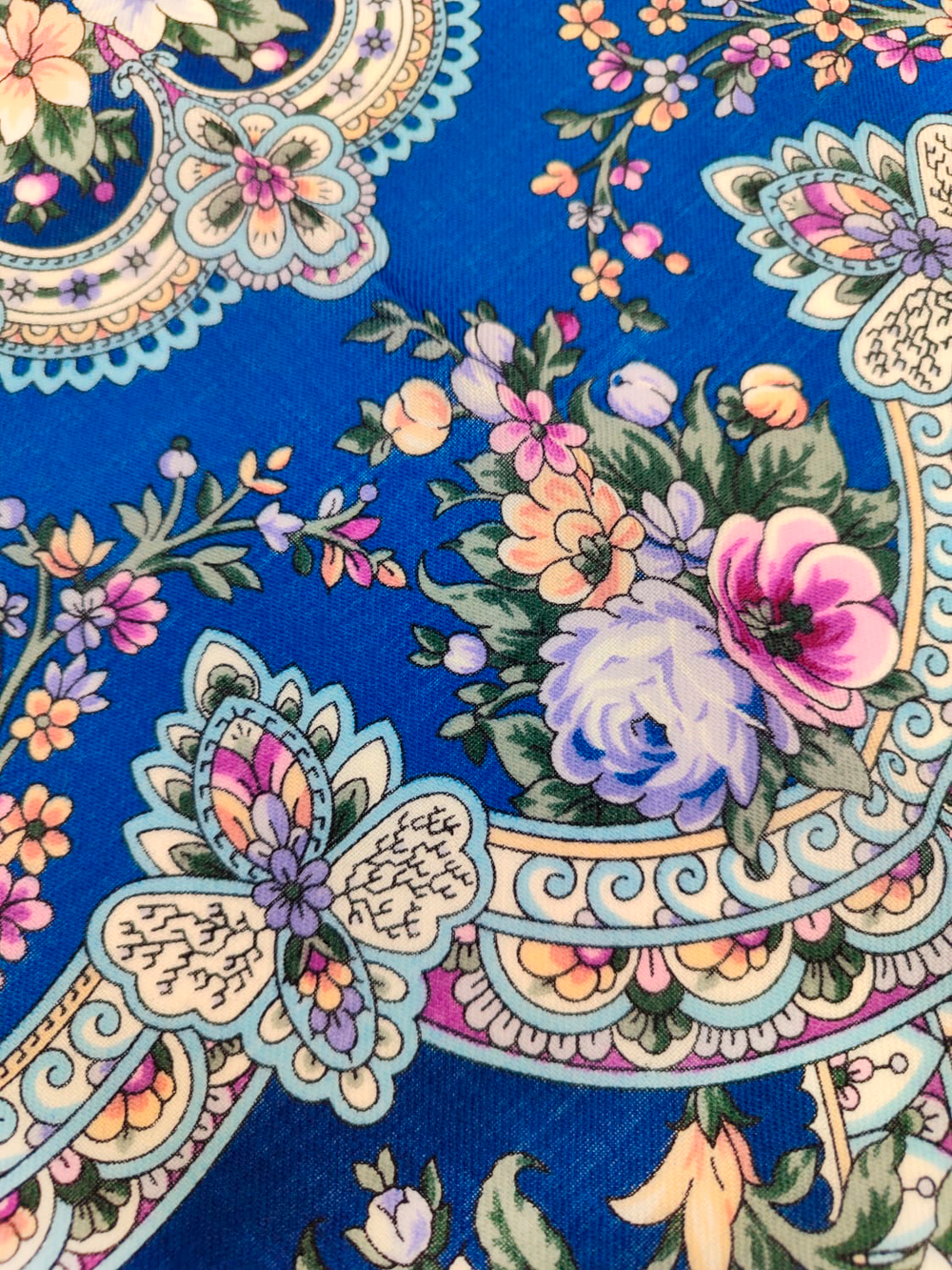 Павловопосадский платок Весеннее пробуждение 1874-14