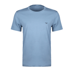 Набор мужских футболок 2в1 (серый, серо-голубой) Emporio Armani 111267_4F720 15349