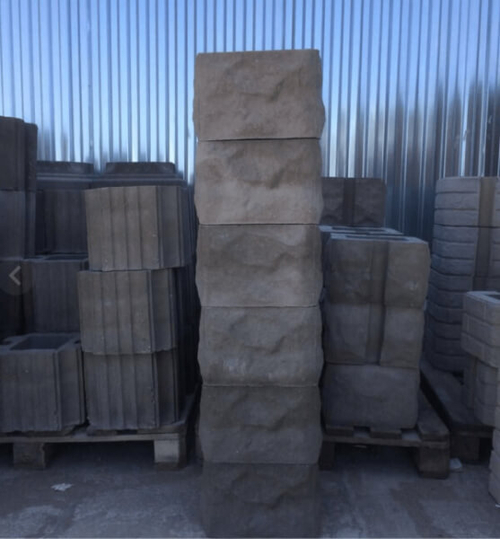 Блок наборный BN-01 "битый камень"/30см*30см/20см