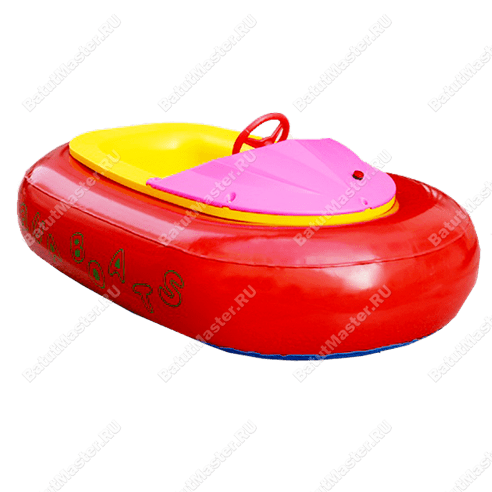 Электрическая бамперная лодка «Красная» на пульте