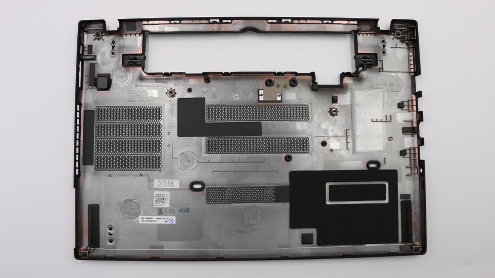 Нижняя часть корпуса (поддон) для ноутбука Lenovo ThinkPad A485, черный (02DC277), оригинал