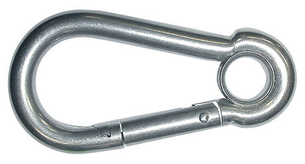 Карабин стандартный с рымом "Мореман", 160x13 мм (10257854)