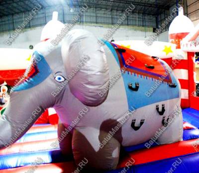 Коммерческий надувной батут "Большой цирк" 20.5*9.6*8 м