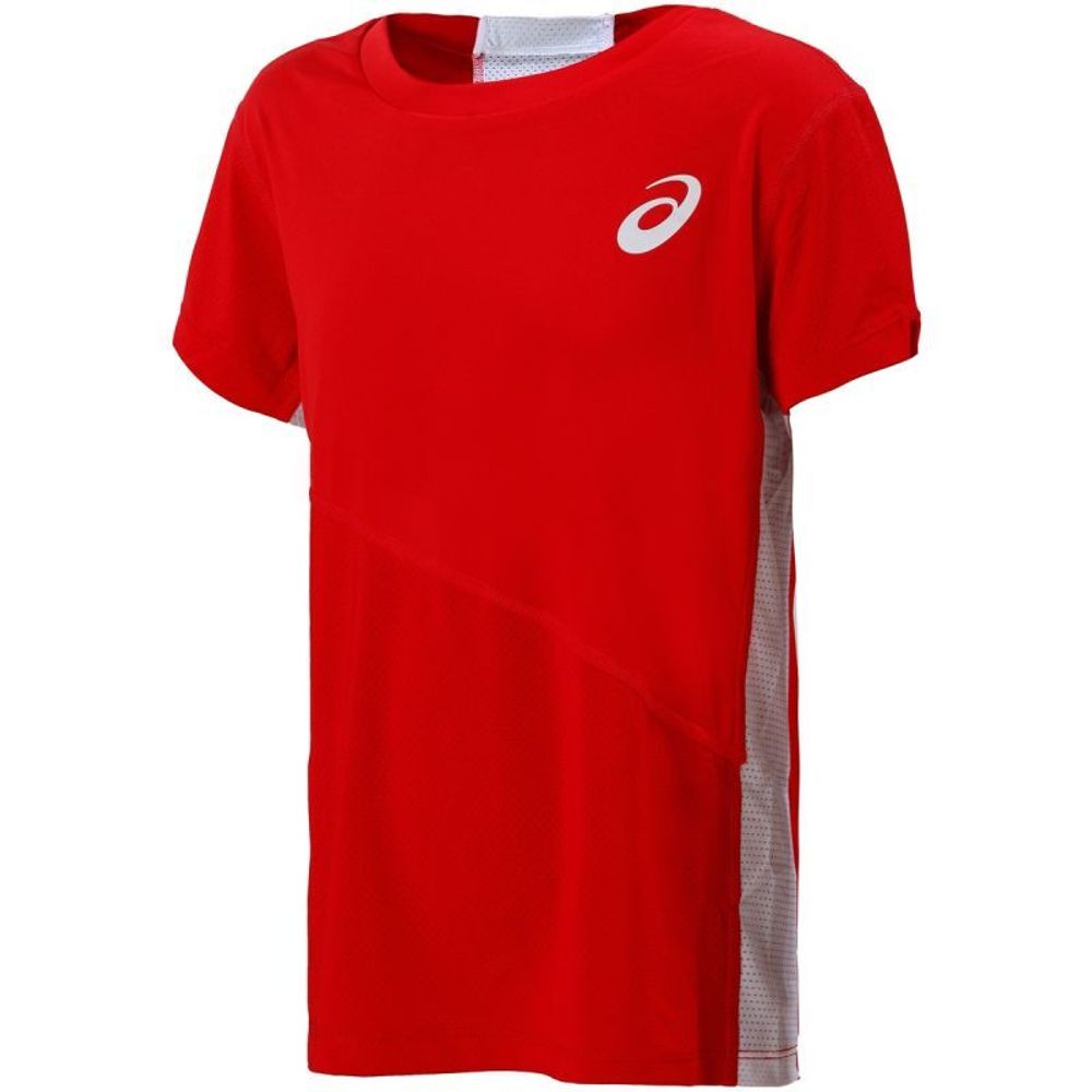Футболка для мальчика теннисная Asics Tennis Club B T - classic red
