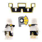 Комплект тканевых аксессуаров для клонов коммандеров (Цвета в ассортименте)