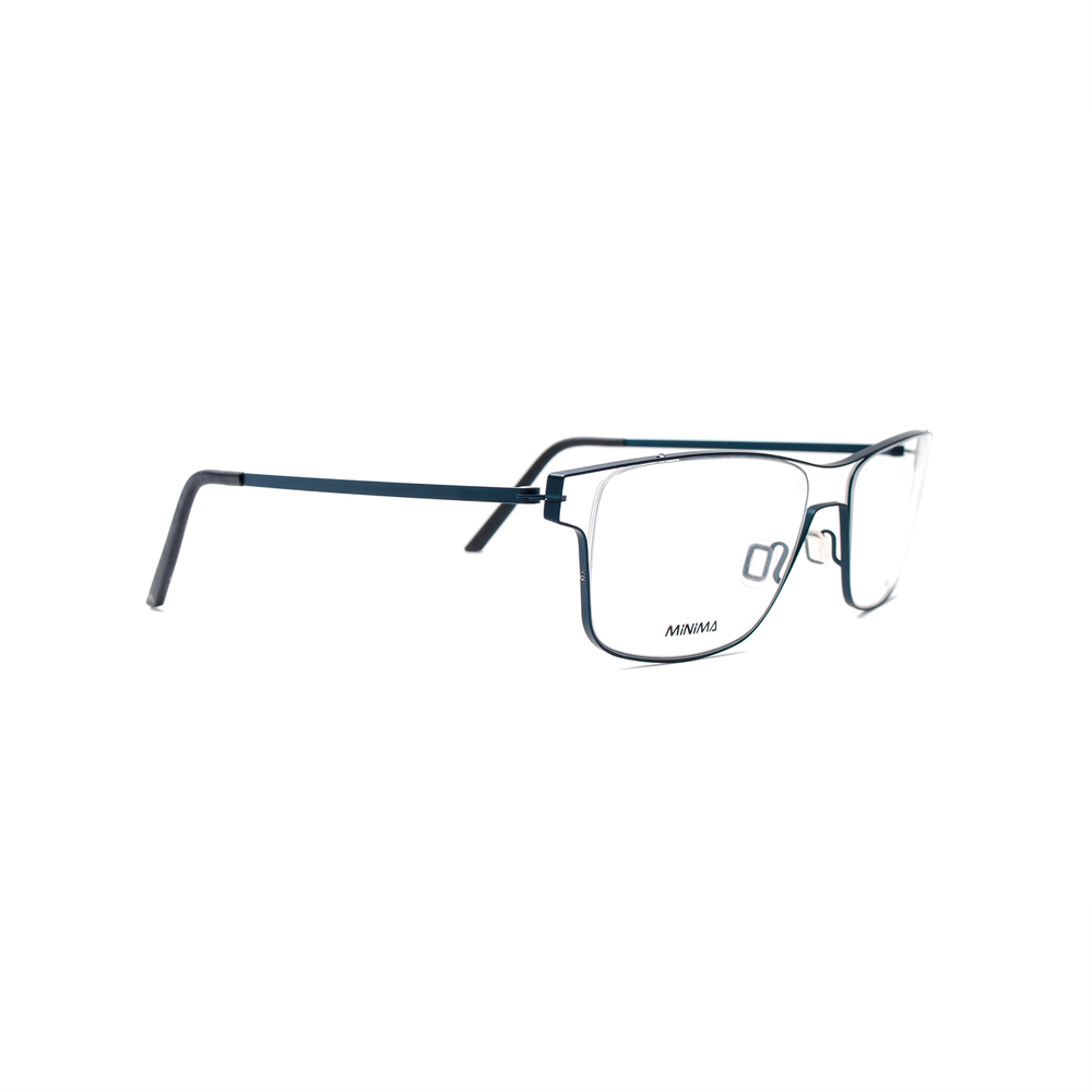 Оправа прямоугольная Minima Contour K6 344 сине-зелёная