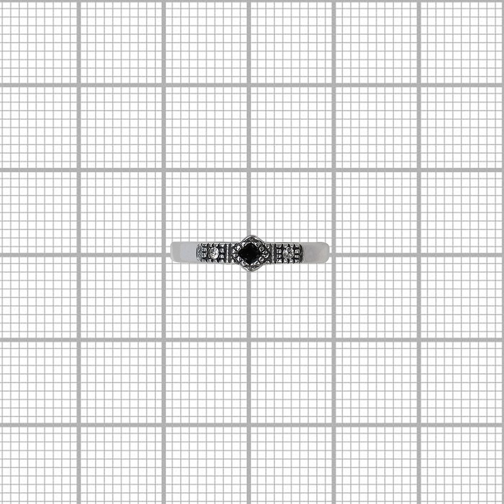 "Лента" кольцо в серебряном покрытии из коллекции "Стиль" от Jenavi