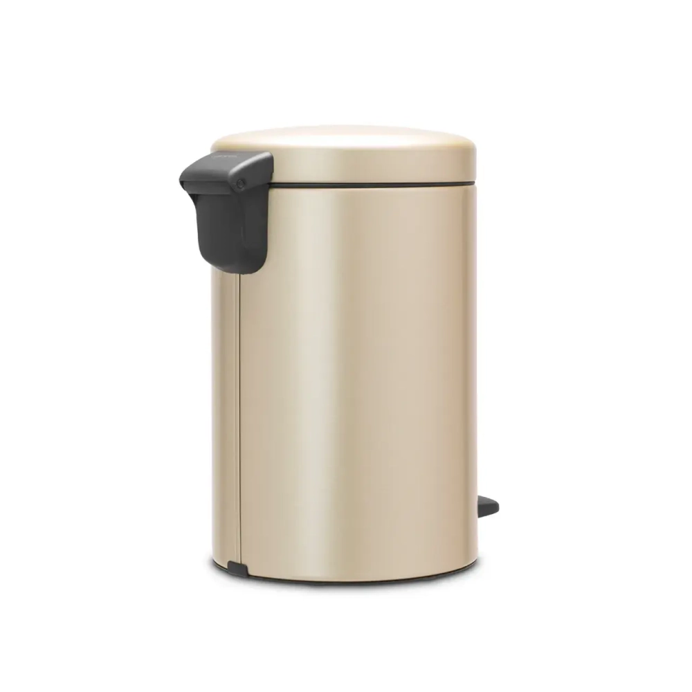 Brabantia NewIcon Контейнер для мусора Gold Metalic, 12 л.