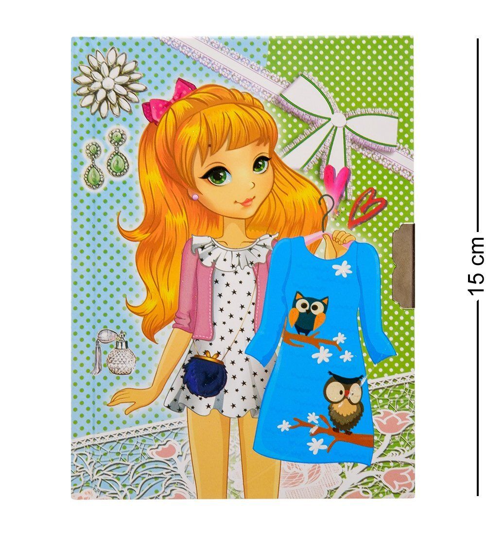 NB-14/4 Блокнот с ручкой «Гламур»