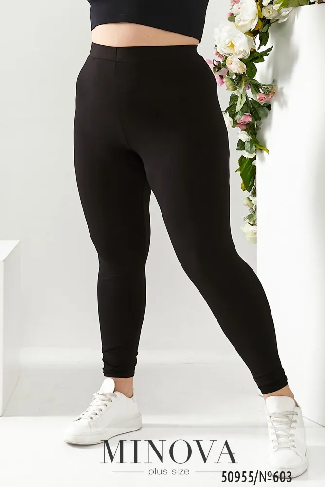 Лосины 603-черный Minova