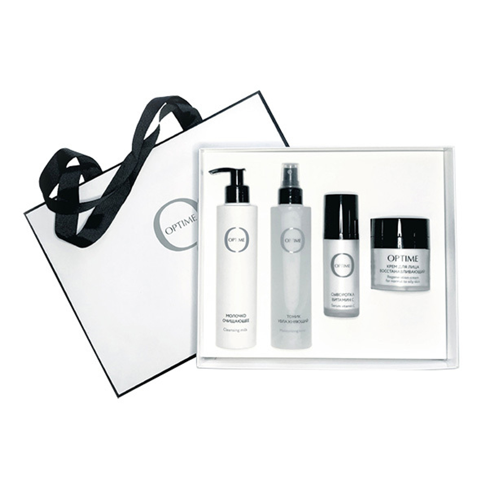 Набор косметики для нормальной и жирной кожи лица Optime Set №2