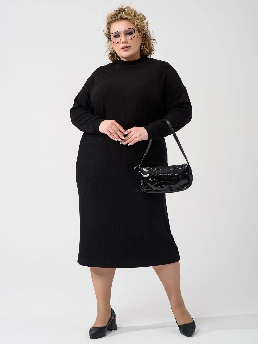 Платье женское "Ангора" (стойка)