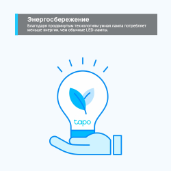 Умная лампа TP-Link Tapo L510E