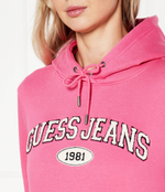 Худи Guess Jeans - розовый(W4YQ09 KC811)