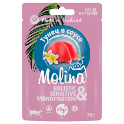 MOLINA Пауч для Котят и кошек Тунец в соусе, 70гр