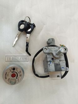 52B-XH250-00. MAIN SW. STRG. LOCK SUB ASSY. Ignition switch Yamaha Filano, Fiore