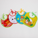 7664693 Нагрудник детский «Наше счастье», непромокаемый на завязках, цвет МИКС