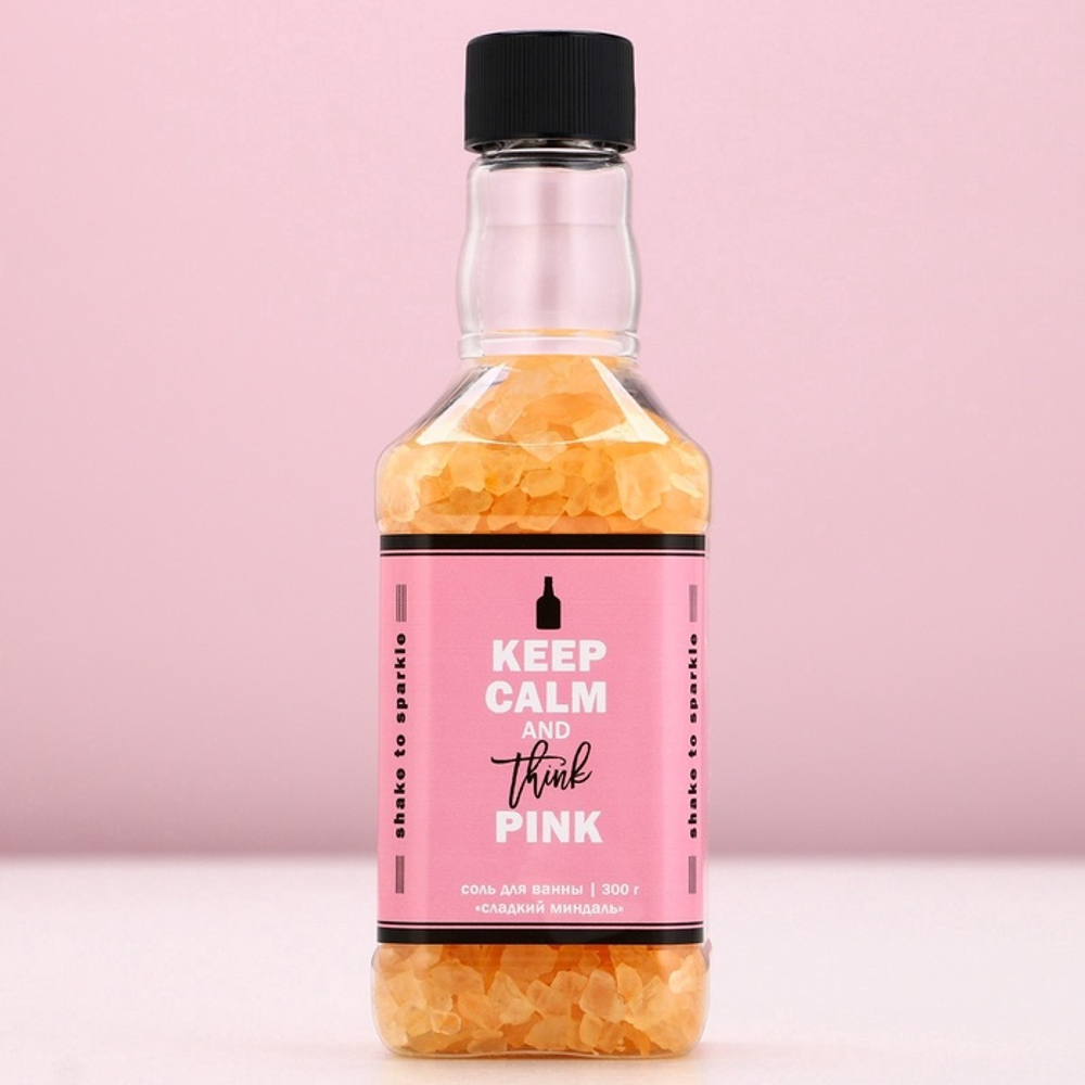 Подарочный набор косметики «Ты неотразима!», гель для душа виски 250 мл и соль для ванны 300 г, Чистое счастье