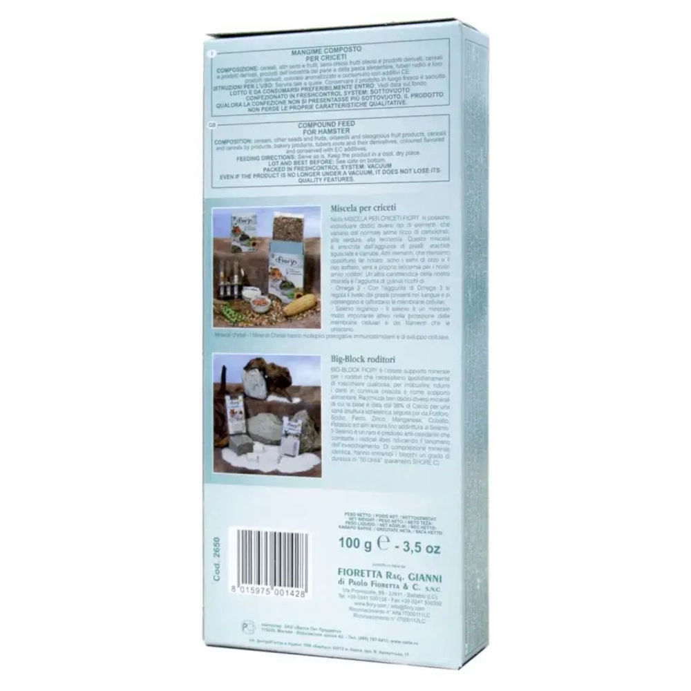 Fiory палочки для хомяков sticks с фруктами 2х50 г (34001)