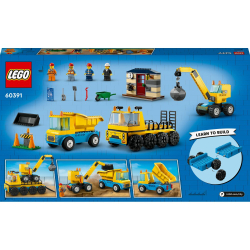 LEGO City — Грузовики и кран с шаром для сноса 60391
