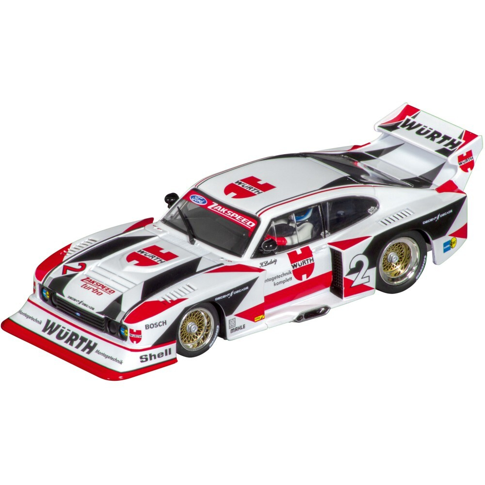 Carrera EVOLUTION - Ford Capri Zakspeed Turbo "Wurth Zakspeed Team, No.2" 27718 / артикул   27718  / GTIN 4007486277182