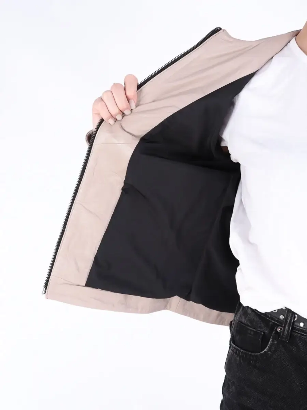 Куртка женская из натуральной кожи