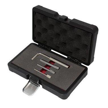 Набор фиксаторов для обслуживания двигателей Ford, Mazda 4 пр.(TDCi, PSA, Hdi, D 1.4 &amp; 1.6) в кейсе Premium Forsage F-916G5BD