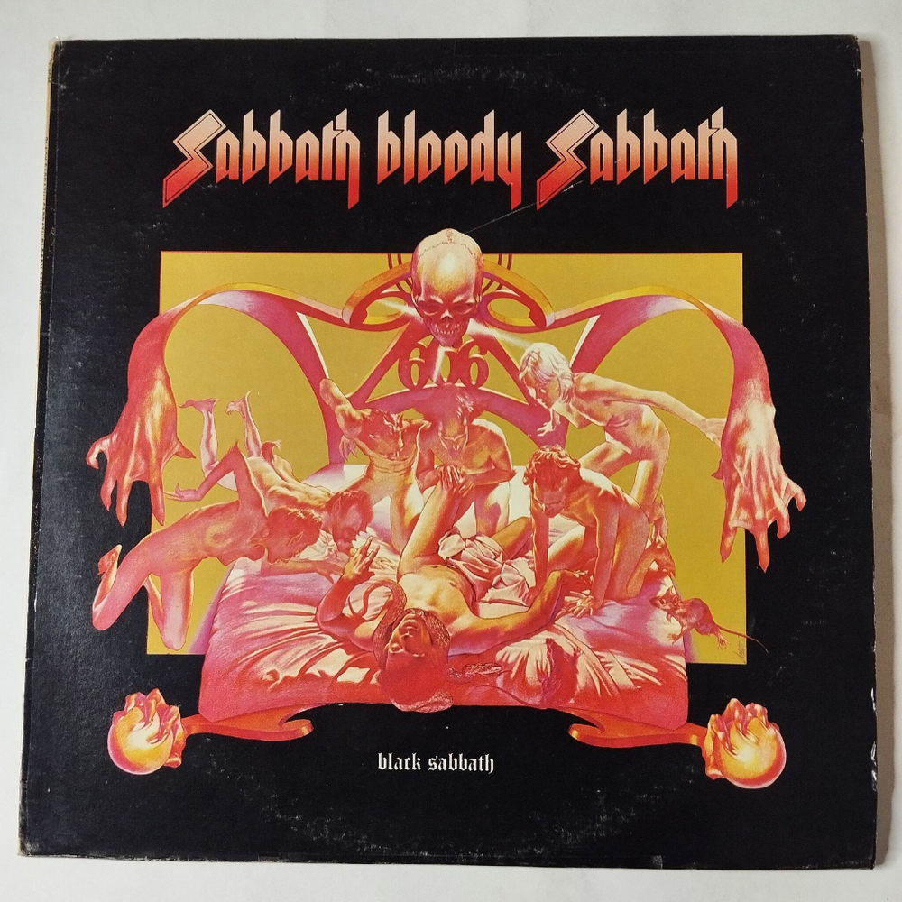 Винтажная виниловая пластинка LP Black Sabbath Bloody (USA 1974)