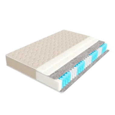 Матрас BuyNature, 25 см, средняя жесткость, независимые пружины