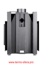 Каминная топка АЛЬФА 700 три стекла подовая