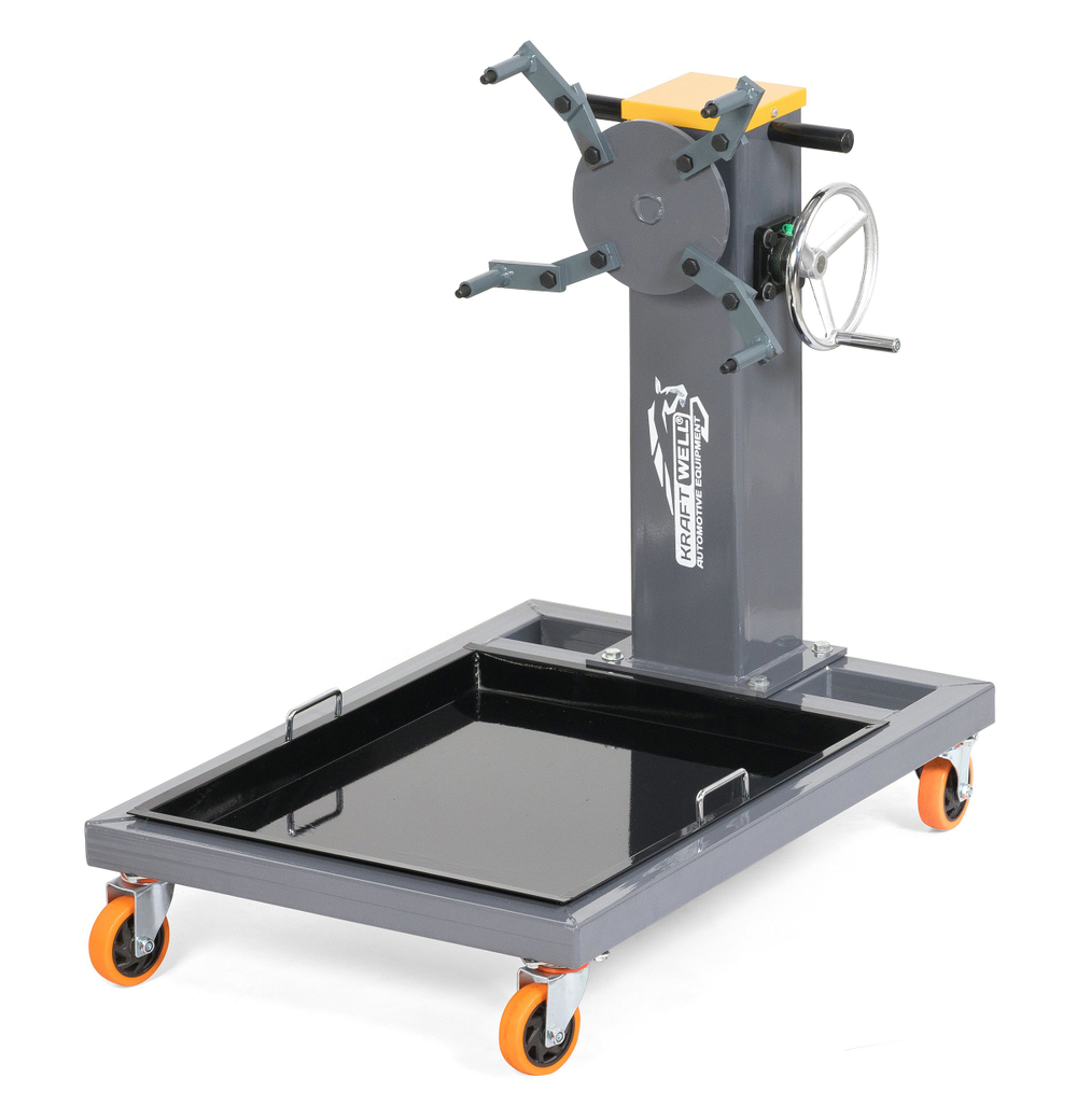 KraftWell LECTUS P Лежак подкатной пластиковый с мягким подголовником