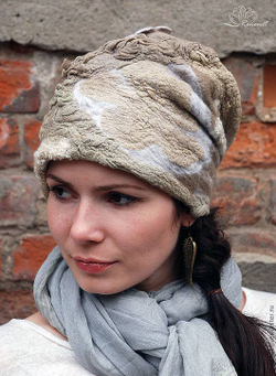 Шапка из войлока #3