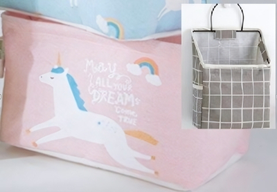 Карман настенный подвесной «ФРАТТИ БУМ», принт единорожка, 33*23*11см (лейбл Селфи)