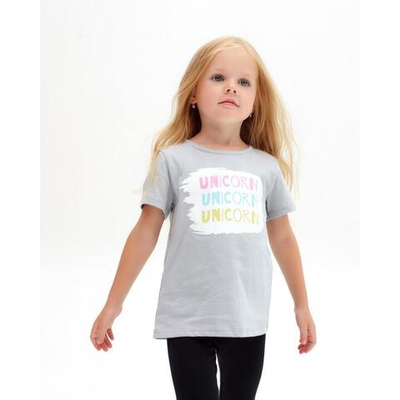 Футболка д/девочки KAFTAN "Unicorn" р. 134-140. 5425559, 1 шт.