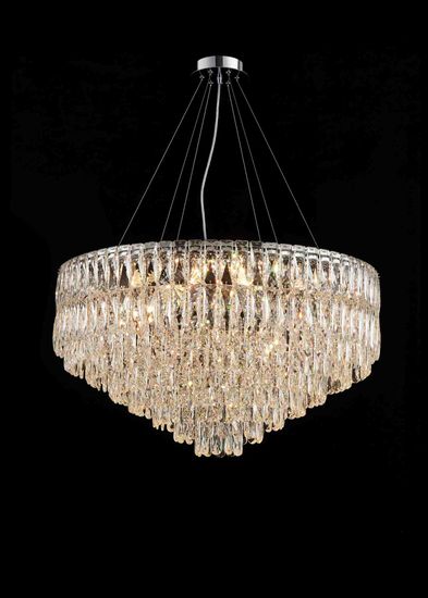 NW075-ф800*H460 CHROME (1) Люстра (в 2-х коробках) NW