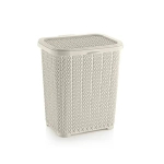 Корзина для стирал. порошка вяз.узор беж 6 л