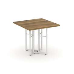 Rift Direct Стол журнальный RF.SJ-001 Сандал Янтарный/Металл Белый 680*680*580