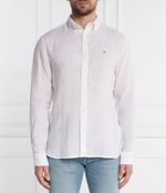 Льняная рубашка PIGMENT DYED Tommy Hilfiger - белый(MW0MW34602)